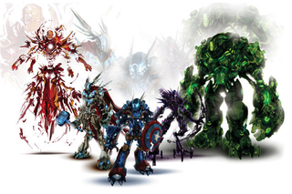 Illustration for article titled Una buena idea: Link, Sephiroth y Ultron reimaginados como mechas
